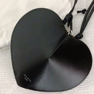 Alaia Le Cœur Leather Shoulder Bag